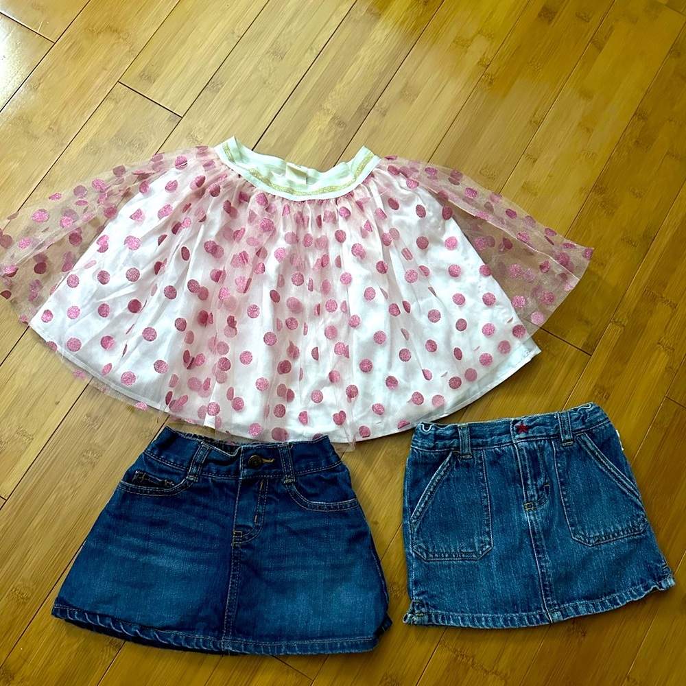 Lot of 3 size 3T skirts